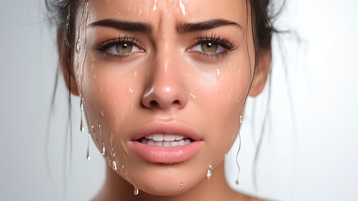“Me suda la cara a goterones”: así se trata la hiperhidrosis facial, según los expertos
